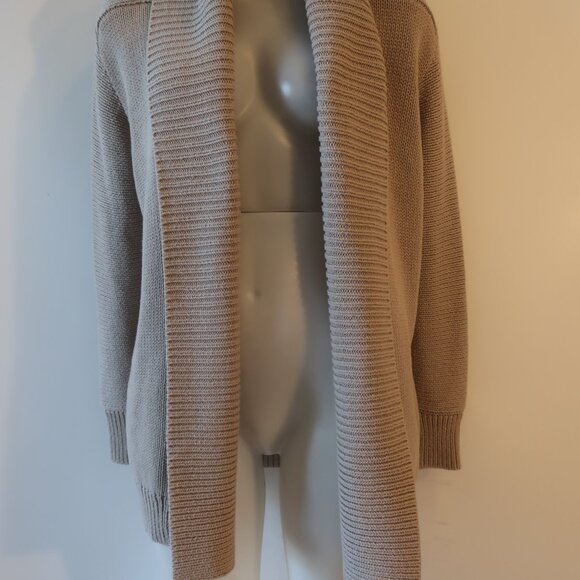Womens Vince Light Gray Open Cardigan Sweater XS* - Picture 2 of 9